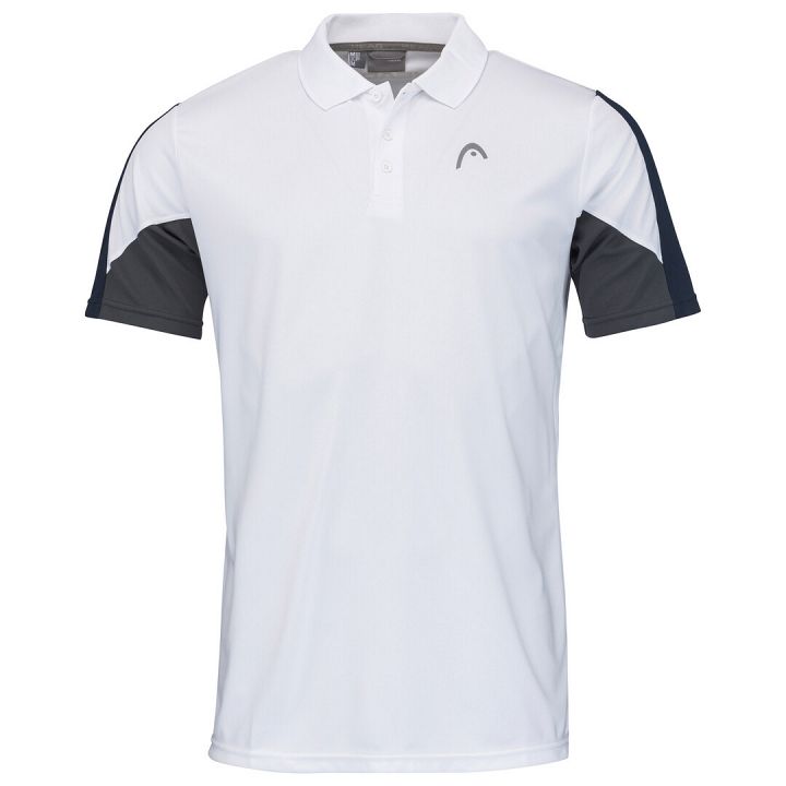 Head Club 22 Tech Polo White / Dress Blue